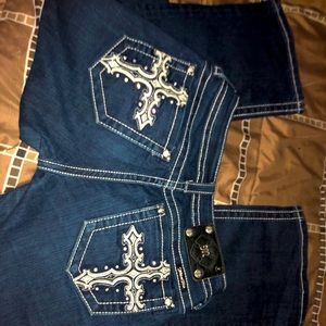 Miss me boot cut jeans size 27